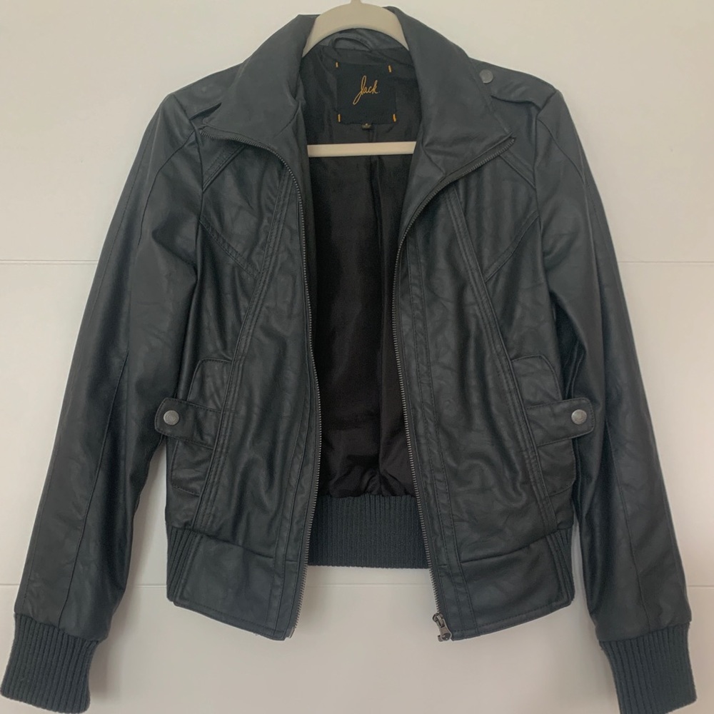 Leather jacket